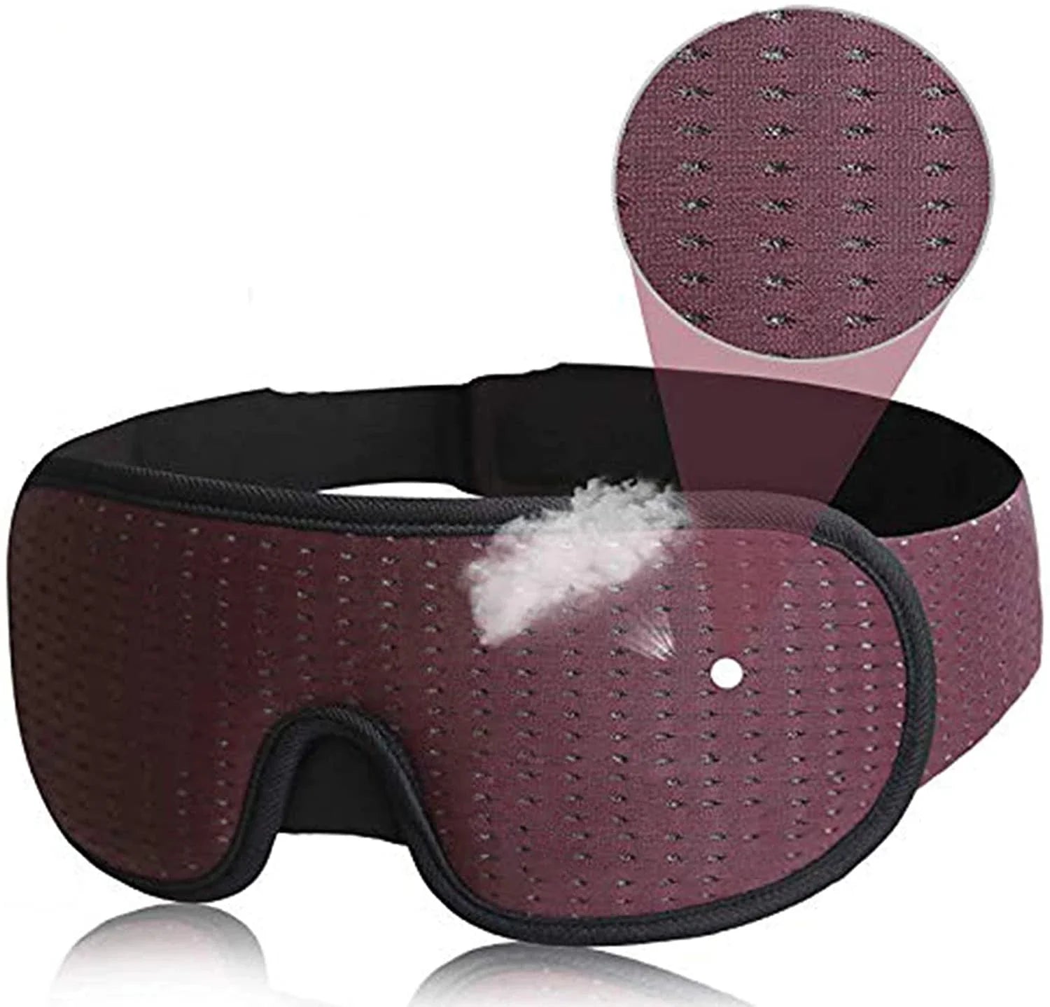 3D Sleep Eye Mask | Soft Padded Memory Foam Eyeshade