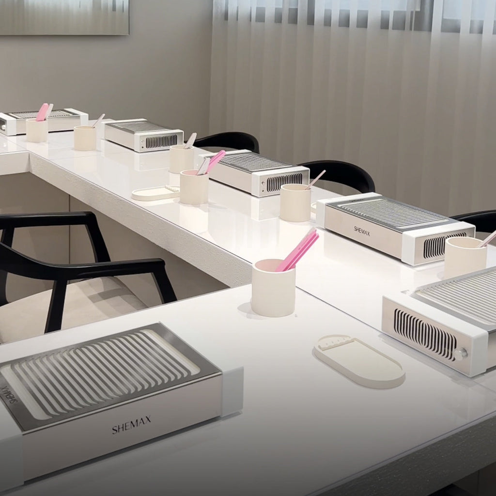 SHEMAX Style Pro White Nail Dust Collector